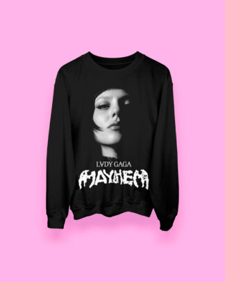 Lady Gaga Black MAYHEM (sudadera negra)