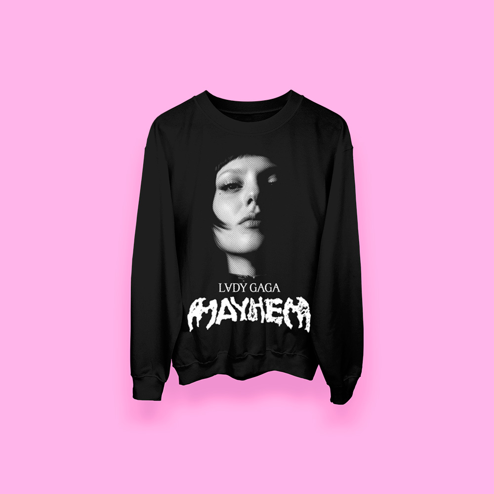 Lady Gaga Black MAYHEM (sudadera negra)