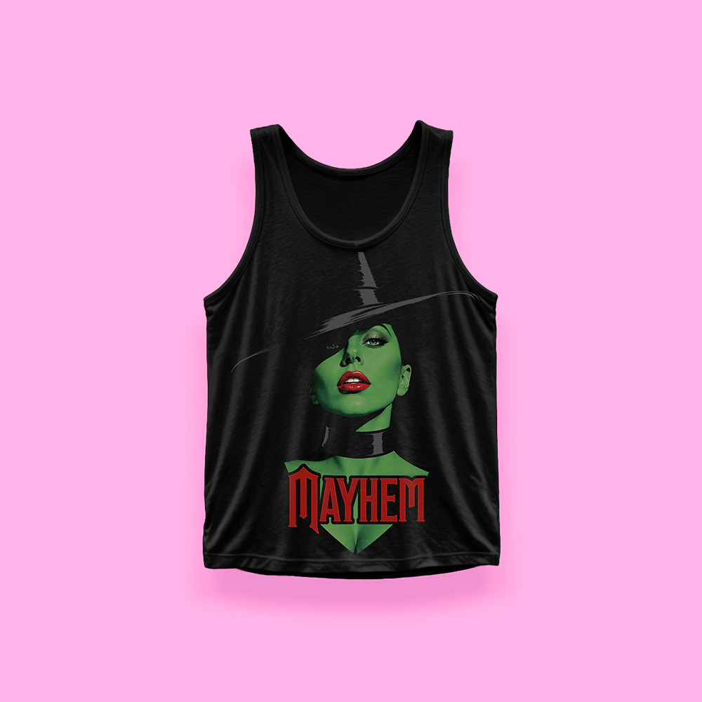 Lady Gaga Wicked MAYHEM (tank top negro)