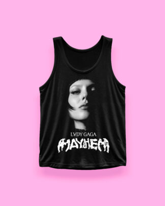 Lady Gaga Black MAYHEM (tank top negro)