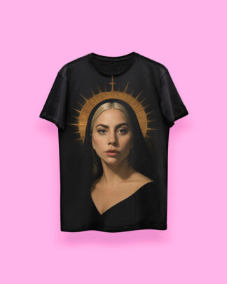 Lady Gaga Black virgin (playera negra)