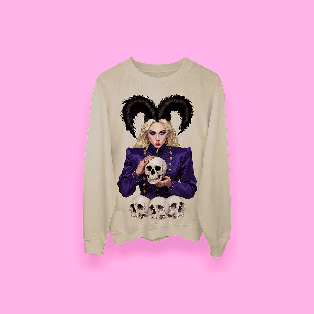 Lady Gaga Dance or die (sudadera arena)