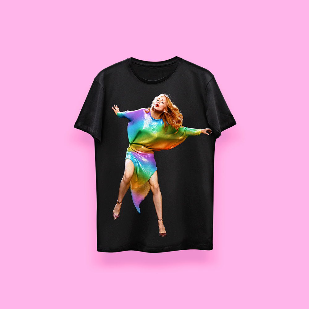 Madonna Confessions on a dance floor (playera negra)