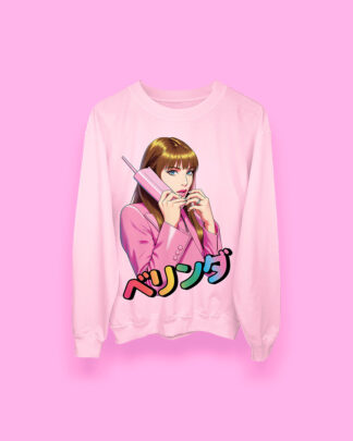 Belinda en Mentiras [japanese] (sudadera rosa)