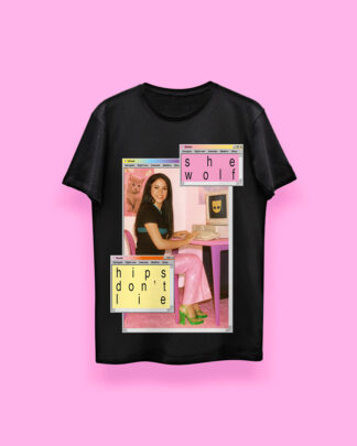 Shakira en Windows ’98 (playera negra)