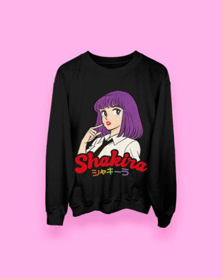 Shakira Las de la intuición black (sudadera negra)