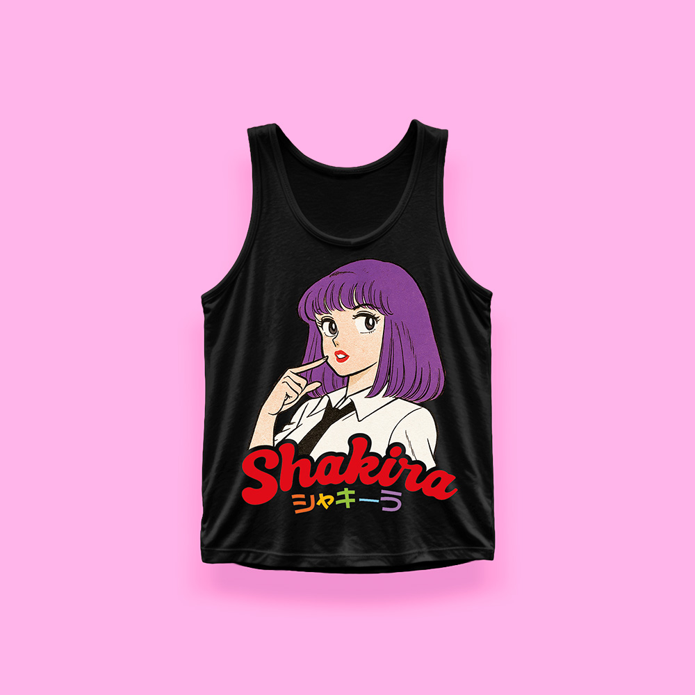 Shakira Las de la intuición black (tank top negro)