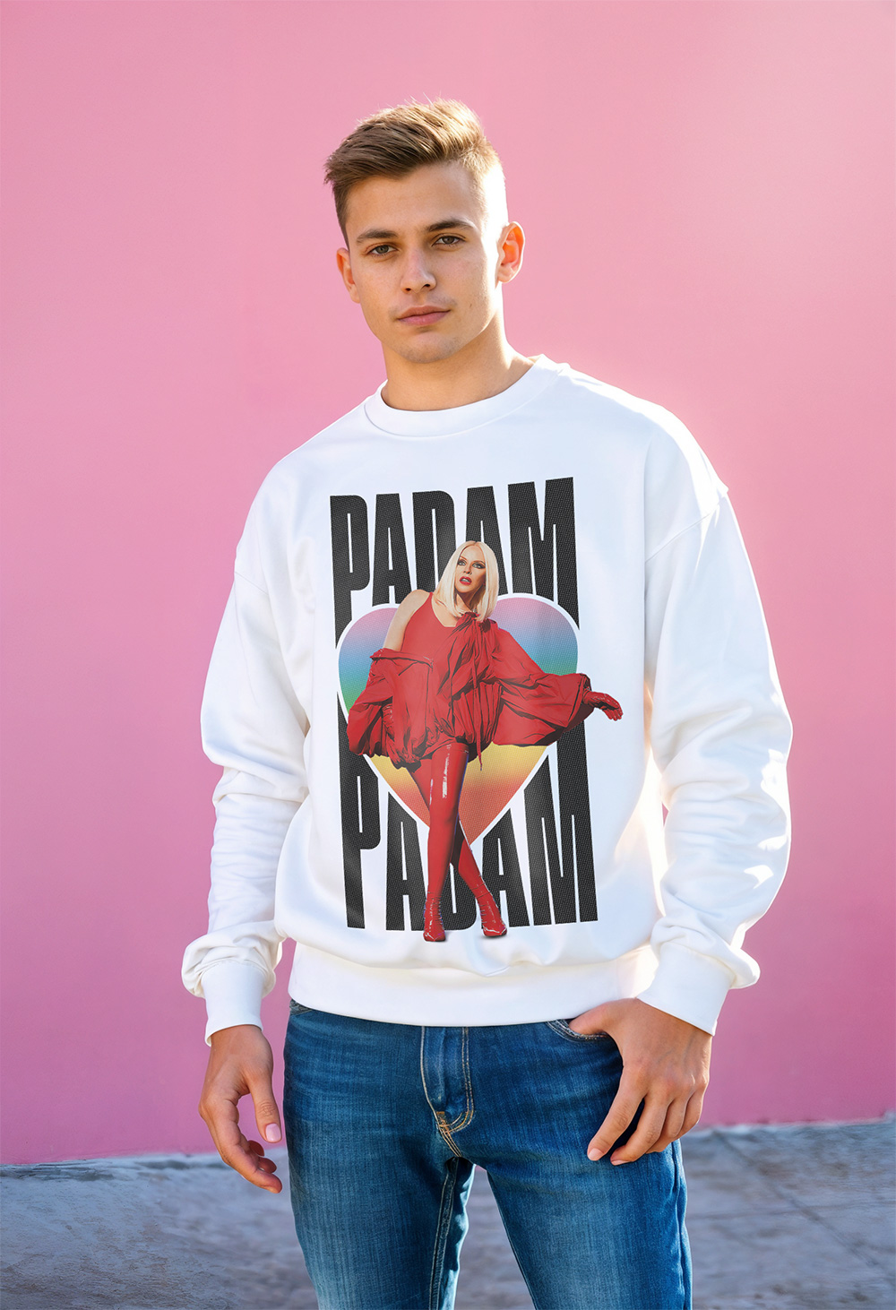 Kylie Minogue Padam padam (sudadera blanca) - Imagen 2