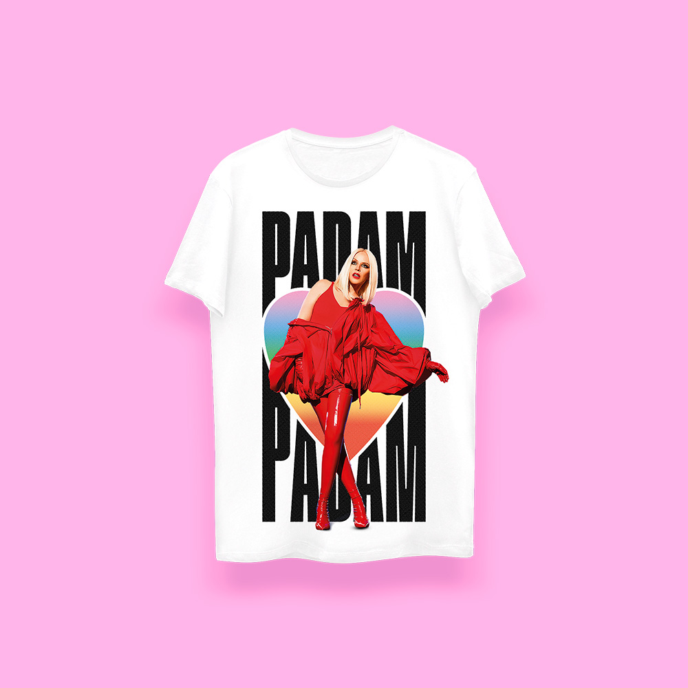 Kylie Minogue Padam padam (playera blanca)