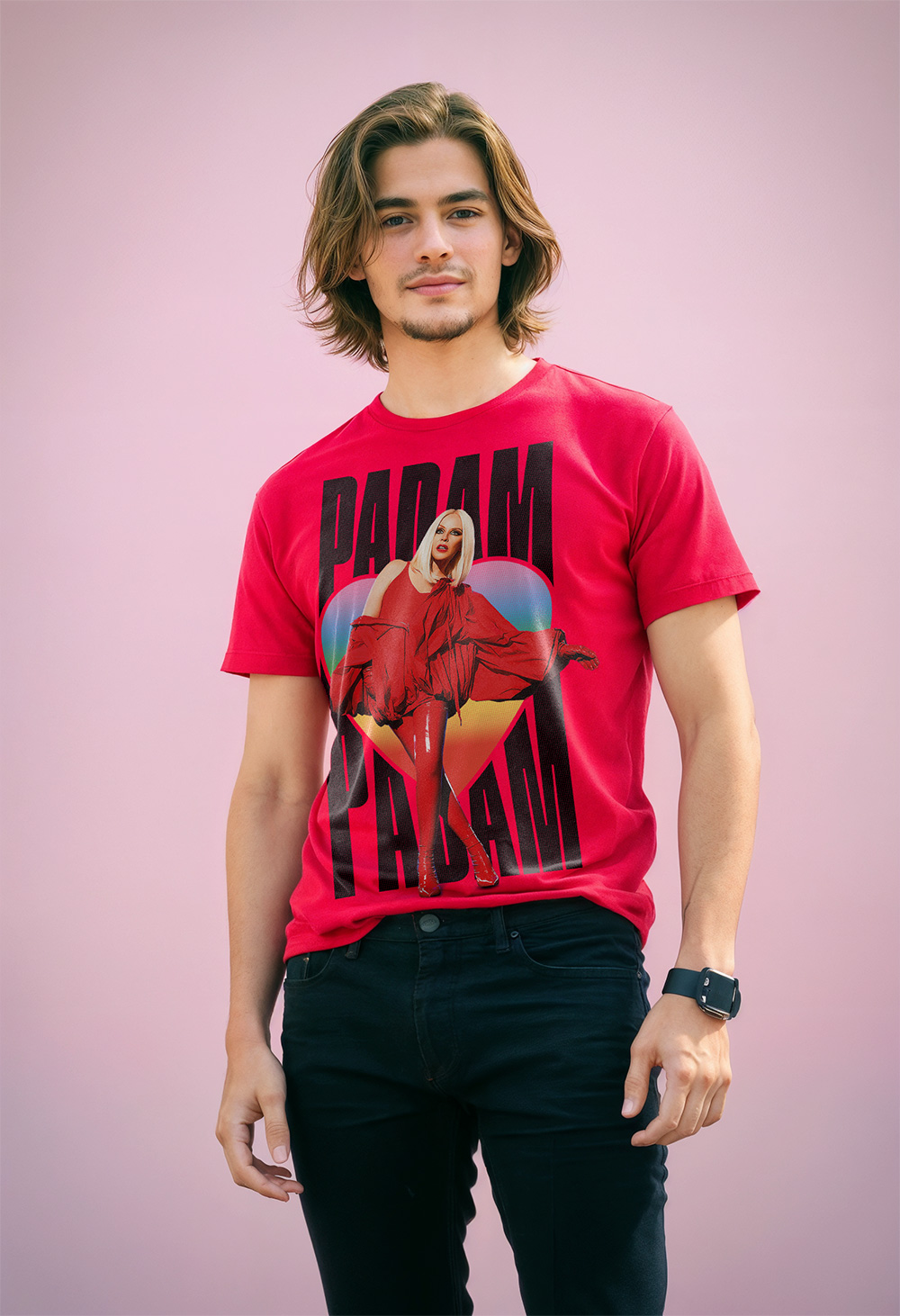 Kylie Minogue Padam padam red (playera roja) - Imagen 2