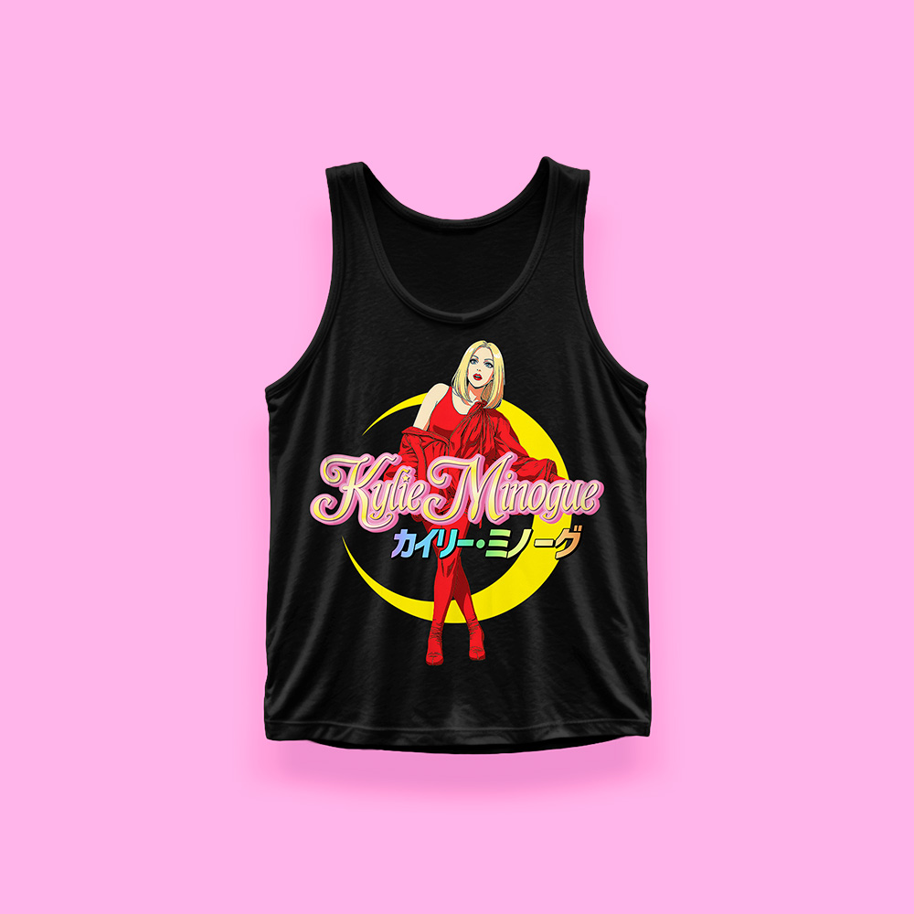 Kylie Moon black (tank top negro)