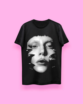 Lady Gaga The Mayhem Ball (playera negra)
