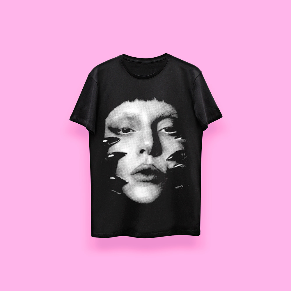 Lady Gaga The Mayhem Ball (playera negra)