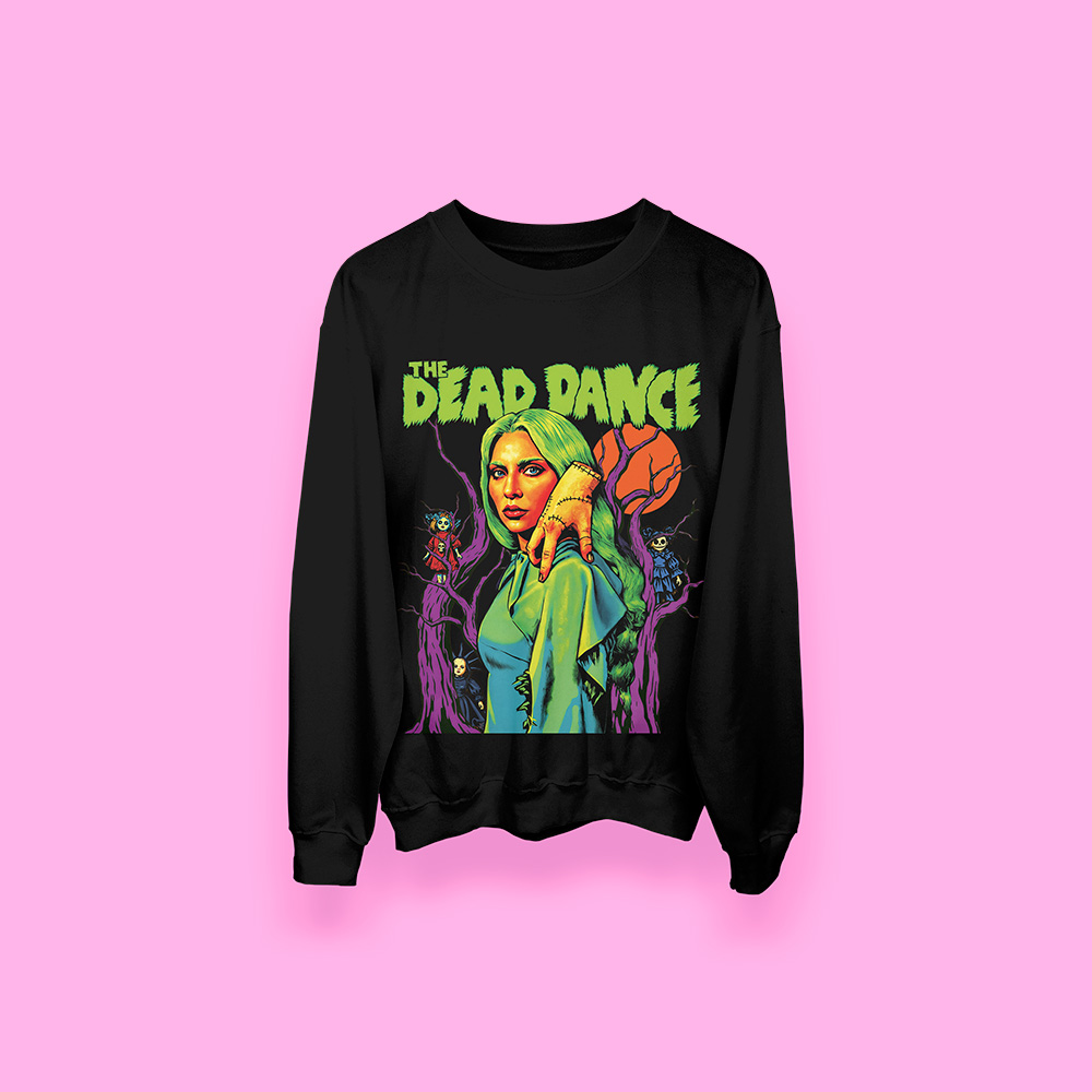 Lady Gaga THE DEAD DANCE (sudadera negra)