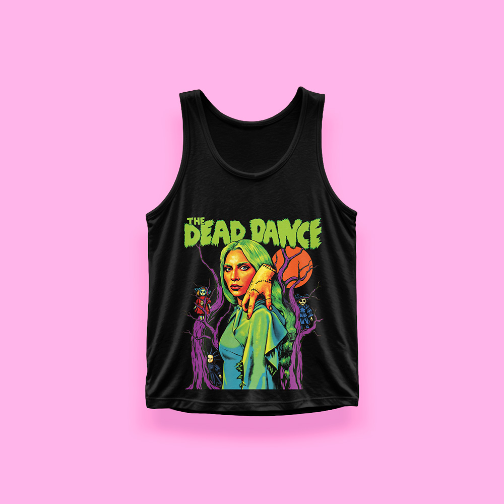Lady Gaga THE DEAD DANCE (tank top negro)
