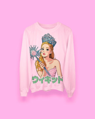 Ariana Grande Wicked GLINDA (sudadera rosa)