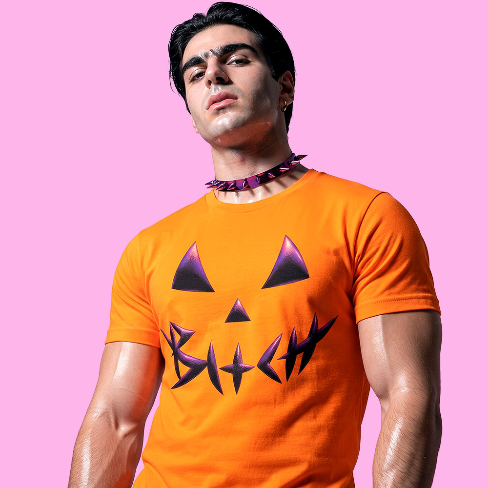 Halloween PUMPKIN ORANGE (playera naranja)