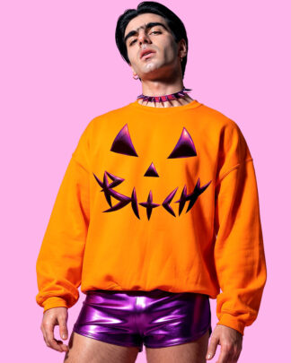 Halloween PUMPKIN ORANGE (sudadera naranja)