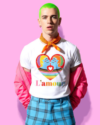 L'AMOUR (playera blanca)