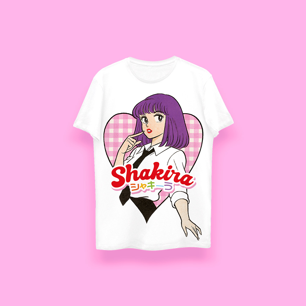 Shakira Las de la intuición (playera blanca)