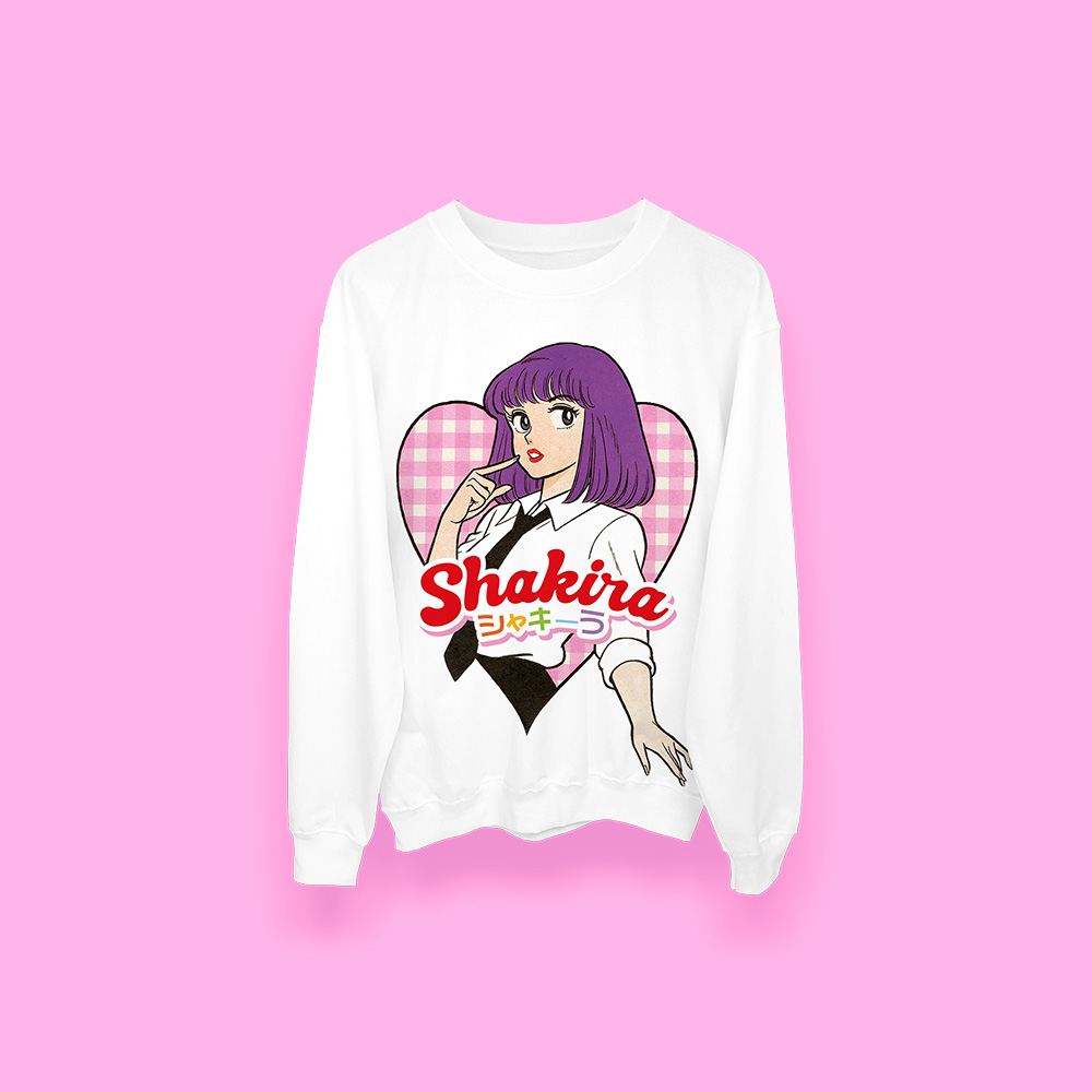 Shakira Las de la intuición (sudadera blanca)