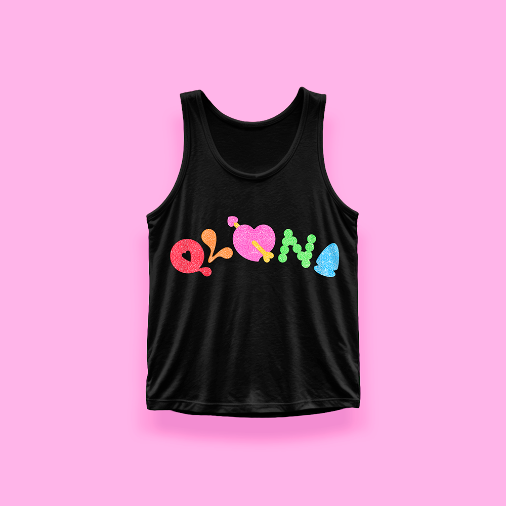 Q-lona (tank top negro) - Imagen 2
