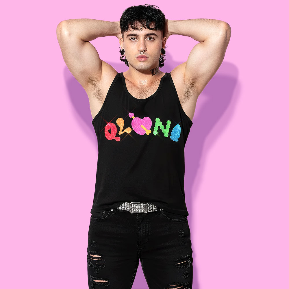 Q-lona (tank top negro)