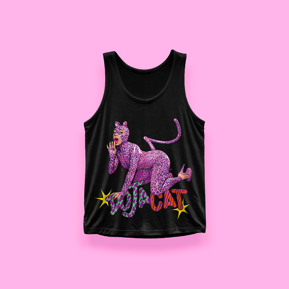 Doja Cat (playera negra)