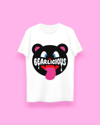 Bearlicious white (playera blanca)