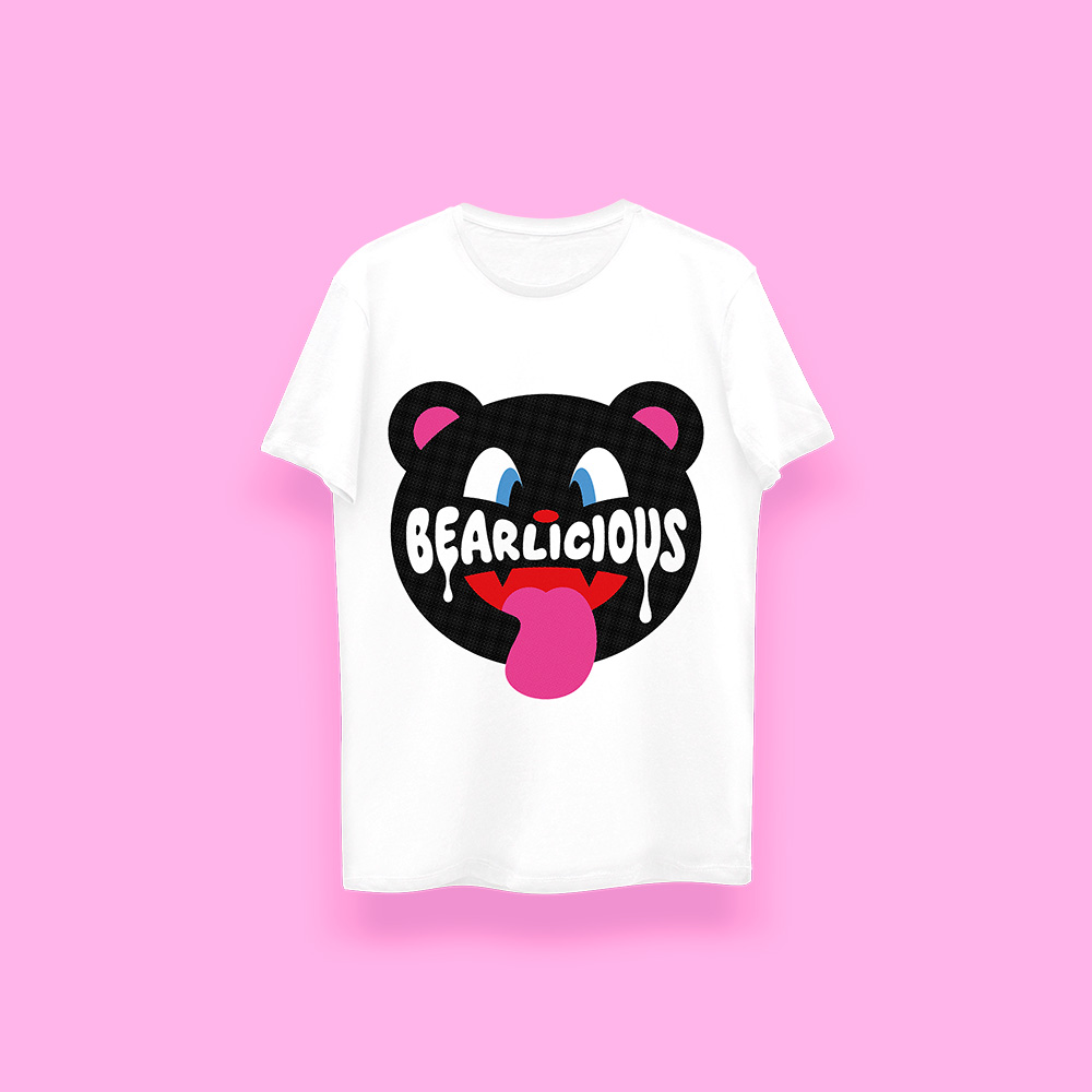 Bearlicious white (playera blanca)