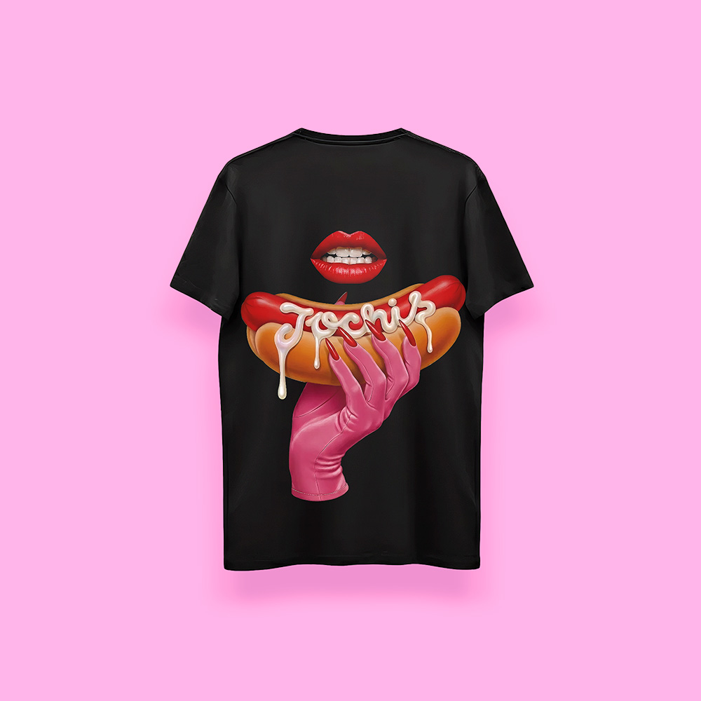 Orgullo gay JOCHIS (playera negra)