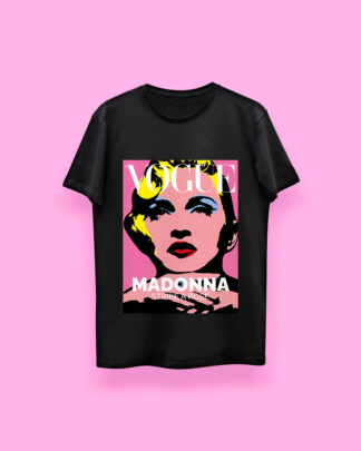 Madonna Vogue Magazine (playera negra)