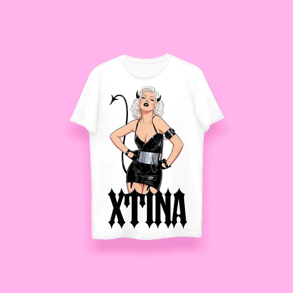 Christina Aguilera XTINA (playera blanca)