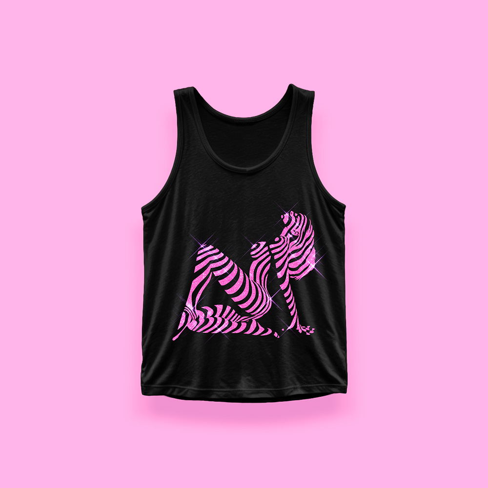Madonna CONFESSIONS II Grindr (tank top negro)