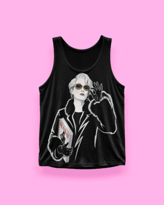 Miranda Priestly The Devil Wears Prada BLACK (tank top negro)